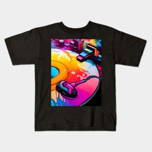 Turntable Kids T-Shirt